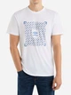 Футболка хлопковая длинная мужская Umbro Ftbl Box Graphic Tee 66554U-13V S Белая (5063178240901) - изображение 1