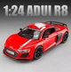 Машинка металева дитяча Audi R8 Auto Expert Червоний - зображення 8