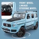 Машинка металлическая детская Гелик Mercedes Benz BRABUS G800 Auto Expert Синий - изображение 7