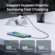 Кабель PD3.1 USB-C 240W UGREEN US535 Type-C для Type-C для швидкого заряджання ноутбука, планшета, телефона 5А 48V Supercharge Space Grey 2m (90440) - зображення 6