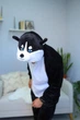 Піжама Кігурумі Чоловіча Kigurumi Хаскі Чорний XL 175-185 см (1078/2) - зображення 3