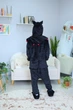 Дитяча кігурумі для дівчинки Kigurumi Kuromi Куромі Чорний 120 - 130 см (G2064) - зображення 6