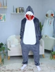 Чоловічі кігурумі доросла та підліткова Kigurumi Акула Мегалодон Сірий XL 175-185 см (1123/2) - зображення 1