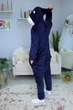 Мужские кигуруми взрослая и подростковая Kigurumi Акула Мегалодон Темно-синий M 155-165 см (1124/2) - изображение 7