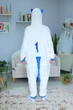 Чоловічі кігурумі доросла та підліткова Kigurumi Аніме Ао Бінг Чжуань Манга Ао Бін Маньхуа The Legend of Aobing Білий M 155-165 см (1116/2) - зображення 6
