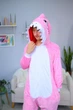Чоловічі кігурумі доросла та підліткова Kigurumi Акула Мегалодон Рожевий M 155-165 см (1122/2) - зображення 8