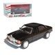 Детская металлическая машинка Mercedes Benz W123 игрушечная коллекционная масштабная железная авто модель игрушка для детей Мерседес Бенц открываются двери черный 12.5 см (M5656+B) - изображение 1