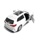 Детская металлическая машинка BMW X5 M игрушечная коллекционная масштабная железная авто модель игрушка для детей БМВ х5 джип открываются двери белая 11 см (AS-3026+W) - изображение 2