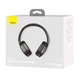 Бездротові навушники Baseus NGTD010301 Encok Wireless headphone D02 Pro у повнорозмірному форматі з підтримкою Bluetooth до 40 годин автономної роботи Чорний - зображення 8