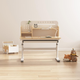 Дитячий стіл Evo-kids TH-360 Grey (арт.TH-360 TG/G) з полицею - изображение 2