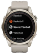 Smartwatch Garmin Fenix 7S Pro Sapphire Solar Edition Soft Gold with Light Sand Band (010-02776-15) - obraz 11