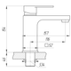 Смеситель для умывальника Globus Lux Milano GLM-401-10-BB - изображение 6