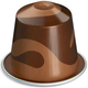 Кава в капсулах Nespresso Cioccolatino (тубус 10 капсул) - изображение 2