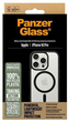 Etui PanzerGlass HardCase z MagSafe do Apple iPhone 16 Pro Transparent/Black (5715685003233) - obraz 3