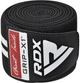 Бинты на колени RDX KR11 Gym Knee Wrap Black/White (WAH-KR11BW) - изображение 3