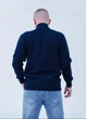 Кофта мужская GANT Men's Classic Cotton Half Zip Sweater E-166 Dark Blue M - изображение 4