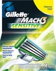 Сменные кассеты для бритья Gillette Mach3 Sensitive 8 шт (7702018037964) - изображение 1