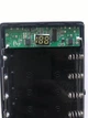 Корпус коробка Power Bank Case DIY Micro-USB and Type-C 2 Led фонарика чохол для батарей 8x18650 ff001 - зображення 7