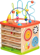 Дерев'яний розвиваючий куб Goki Activity Cube з моторною петлею Active Toddler x x L (4013594599641) - зображення 2