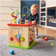 Дерев'яний розвиваючий куб Goki Activity Cube з моторною петлею Active Toddler x x L (4013594599641) - зображення 8