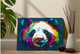 Zestaw do rzeźbienia Splat Planet Clay painting on canvas 30 x 40 cm Panda (5060639146925) - obraz 5