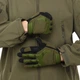 Перчатки тактические размер XL Полиэстер Поливинилхлорид Резина MECHANIX WEAR оливковый BC-4698 - изображение 6