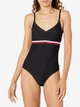 Купальник слитный женский Tommy Hilfiger 77110720 2XL Черный (1159813833) - изображение 1