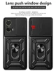 Чехол Camshield c кольцом-подставкой на Motorola Edge 50 Fusion / blue - изображение 2