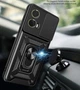 Чехол Camshield c кольцом-подставкой на Motorola Edge 50 Fusion / blue - изображение 4