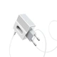 Зарядний адаптер Hoco C75 Imperious DC5V 2.4A EU штекер подвійний USB вихід - зображення 5