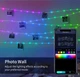 Светодиодная уличная LED гирлянда 20м Smart Bluetooth APP USB RGB Color 20M / 200LEDs - изображение 7
