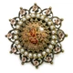 Каблучка "Вінтажна романтика" від Michal Negrin з кристалами та перлинами Swarovski - зображення 1