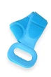 Силиконовая мочалка для душа двухсторонняя Silica gel bath brush щетка для тела Голубой - изображение 2