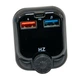 FM модулятор для автомобиля HZ H43+ BT 4.2, TYPE-C Black - изображение 3