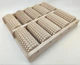 Деревянный массажер для ног, зубчатый на 10 роликов - изображение 2