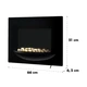 Настенный электрический камин Klarstein fire bowl 1800 Вт (10031557) - изображение 5