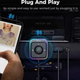 Bluetooth 5.3 ресивер в авто Joyroom JR-CB3 aux wireless receiver - зображення 4