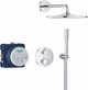 Душевой гарнитур скрытого монтажа с термостатическим смесителем GROHE Grohtherm Rainshower Mono 310 34869000 - изображение 3