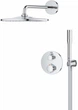 Душевой гарнитур скрытого монтажа с термостатическим смесителем GROHE Grohtherm Rainshower Mono 310 34869000 - изображение 4