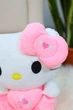 Мягкая игрушка обнимашка Аниме Onegai My Melody Hello Kitty Хеллоу Китти 40 см My Kigu Плюшевый Бело-розовый (9059) - изображение 2