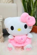 Мягкая игрушка обнимашка Аниме Onegai My Melody Hello Kitty Хеллоу Китти 30 см My Kigu Плюшевый Бело-розовый (9059) - изображение 3