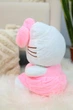 Мягкая игрушка обнимашка Аниме Onegai My Melody Hello Kitty Хеллоу Китти 40 см My Kigu Плюшевый Бело-розовый (9059) - изображение 4