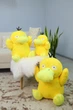 Мягкая игрушка обнимашка Аниме Pokemon Psyduck Утконос Псидак Псайдак 60 см My Kigu Плюшевый Желтый (9060) - изображение 7