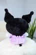 Мягкая игрушка обнимашка Аниме Onegai My Melody Кролик Куроми 35 см My Kigu Плюшевый Черно-фиолетовый (9055) - изображение 8