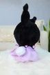 Мягкая игрушка обнимашка Аниме Onegai My Melody Кролик Куроми 35 см My Kigu Плюшевый Черно-фиолетовый (9055) - изображение 7