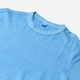 Футболка хлопковая длинная мужская Reebok Cl Nd Tee H54435 S Голубая (4065418775113) - изображение 4