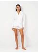 Шорты пижамные H&M XS Светло-бежевый 1070455_св.беж_02 - изображение 3