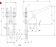 2 шт Прижим защелка тяговая GH-40334 (HS-40334) (XB-40334) шарнирно-рычажный столярный 100303 - изображение 4