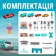 Железная дорога Игровой набор Homkey DIY TRACK CITY TRAIN (66 деталей, на батарейках) - изображение 2