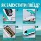 Железная дорога Игровой набор Homkey DIY TRACK CITY TRAIN (66 деталей, на батарейках) - изображение 4